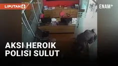 Salut! Anggota Polisi Gagalkan Percobaan Pembakaran Ruko