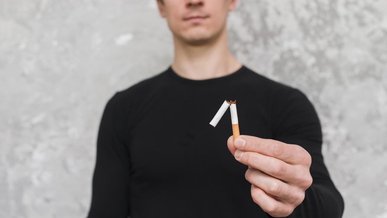 Ilustrasi berhenti merokok