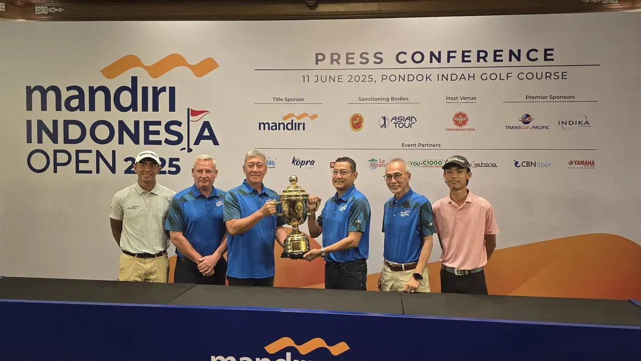 Jumpa pers Mandiri Indonesia Open 2025