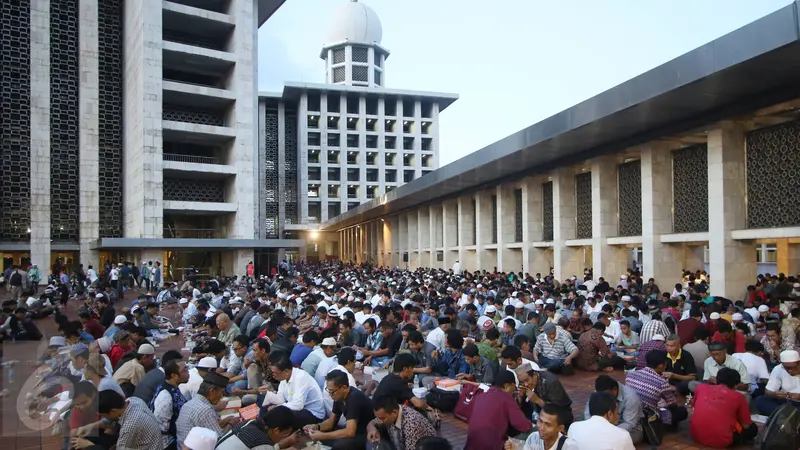 20160610-Serunya Berbuka Puasa Bersama di Masjid Istiqlal