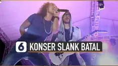 Poster pembatalan konser Slank ramai di media sosial. Sebelumnya Slank dijadwalkan manggung di GBK saat malam tahun baru.