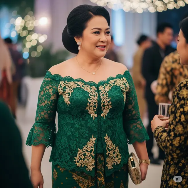 Kebaya Off-Shoulder