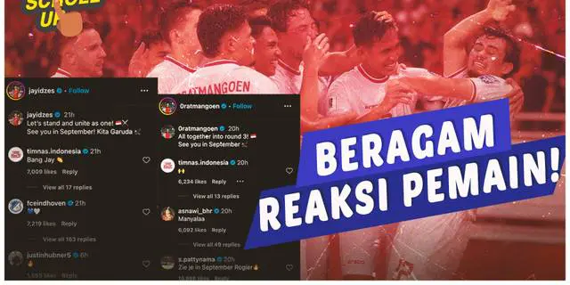VIDEO: Siap Tempur! Beragam Reaksi Pemain Timnas Indonesia Soal Drawing Ronde 3 Kualifikasi Piala Dunia 2026