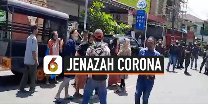 VIDEO: Keluarga di Makassar Paksa Ambil Jenazah PDP Corona