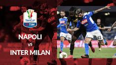 Berita motion grafis statistik Napoli vs Inter Milan pada leg kedua semifinal Coppa Italia. Napoli lolos dan bakal melawan Juventus di partai final.