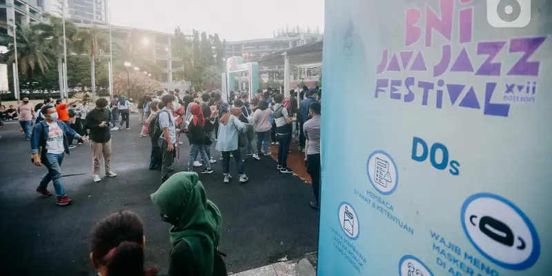 Antusias Pengunjung di Hari Ketiga Java Jazz Festival 2022