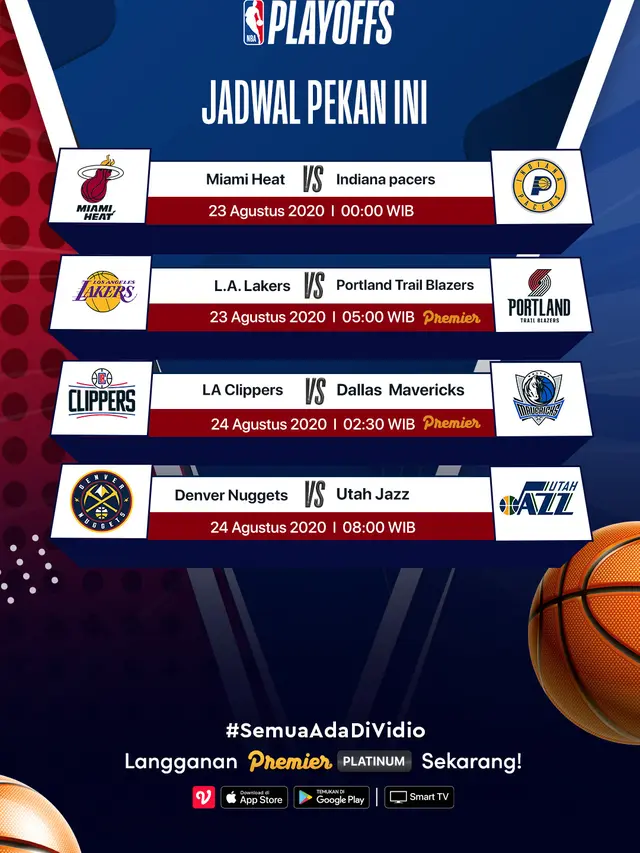 Jadwal Playoff NBA