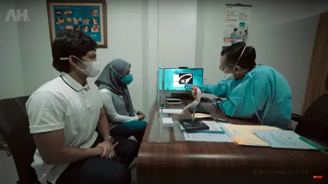 Momen Atta Halilintar dan Aurel Hermansyah Kembali ke Dokter Kandungan Usai Keguguran