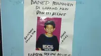 Rizal dilarang masuk ke warung internet (Sumber: Twitter-@AlamiSadHomie)