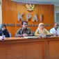 Konferensi pers "Susu Kental Manis" Komisi Perlindungan Anak Indonesia (KPAI) di Kantor KPAI, Jakarta, Rabu, 11 Juli 2018. (Liputan6.com/Fitri Haryanti Harsono)