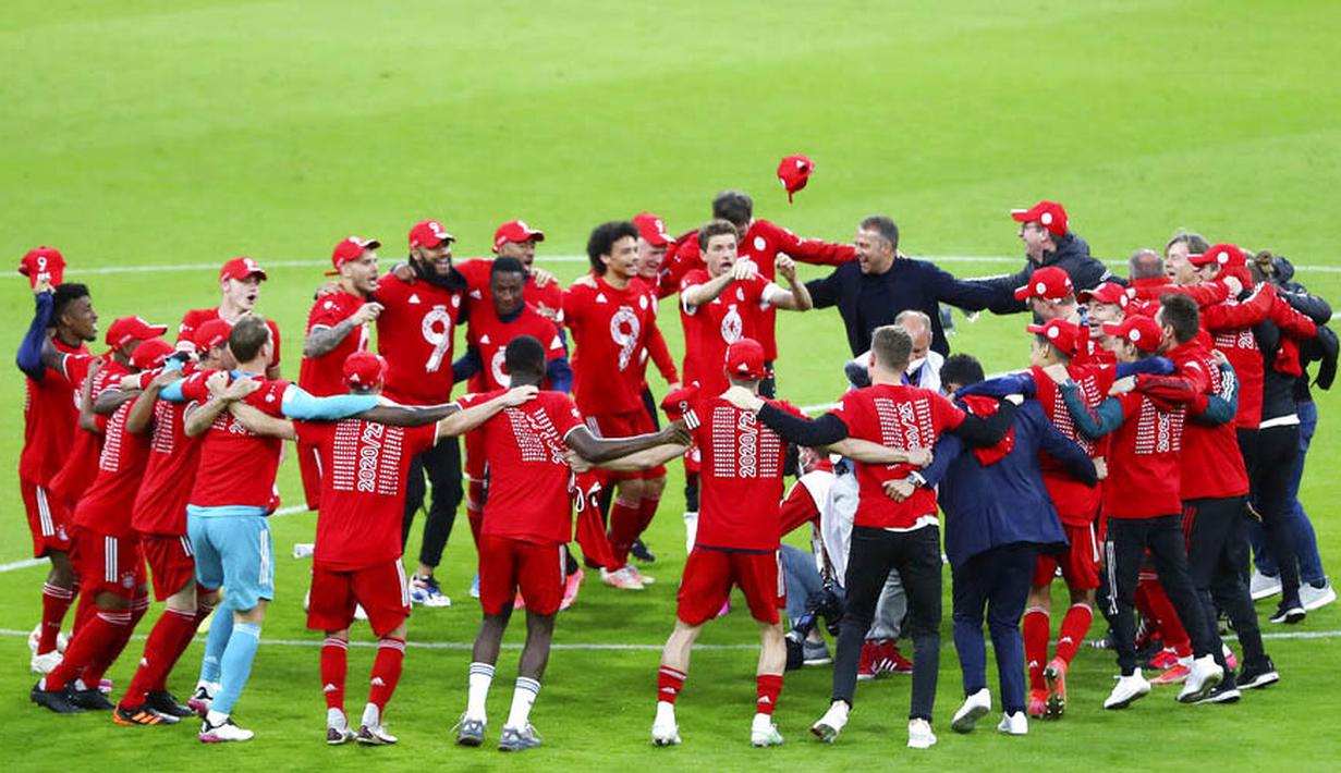 FOTO: Bayern Munchen Kunci Gelar Juara Liga Jerman Ke-9 ...