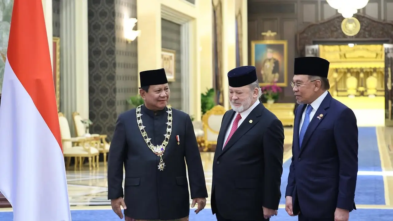 Prabowo Subianto dianugerahi Penghargaan Darjah Kerabat Johor/Instagram Prabowo Subianto