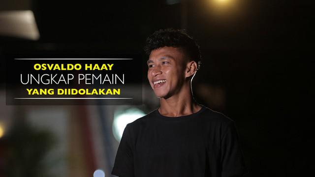 Berita video 3 pemain yang diidolakan oleh gelandang Persipura Jayapura, Osvaldo Haay. Ia mengungkapkannya dengan ramah dan murah senyum.
