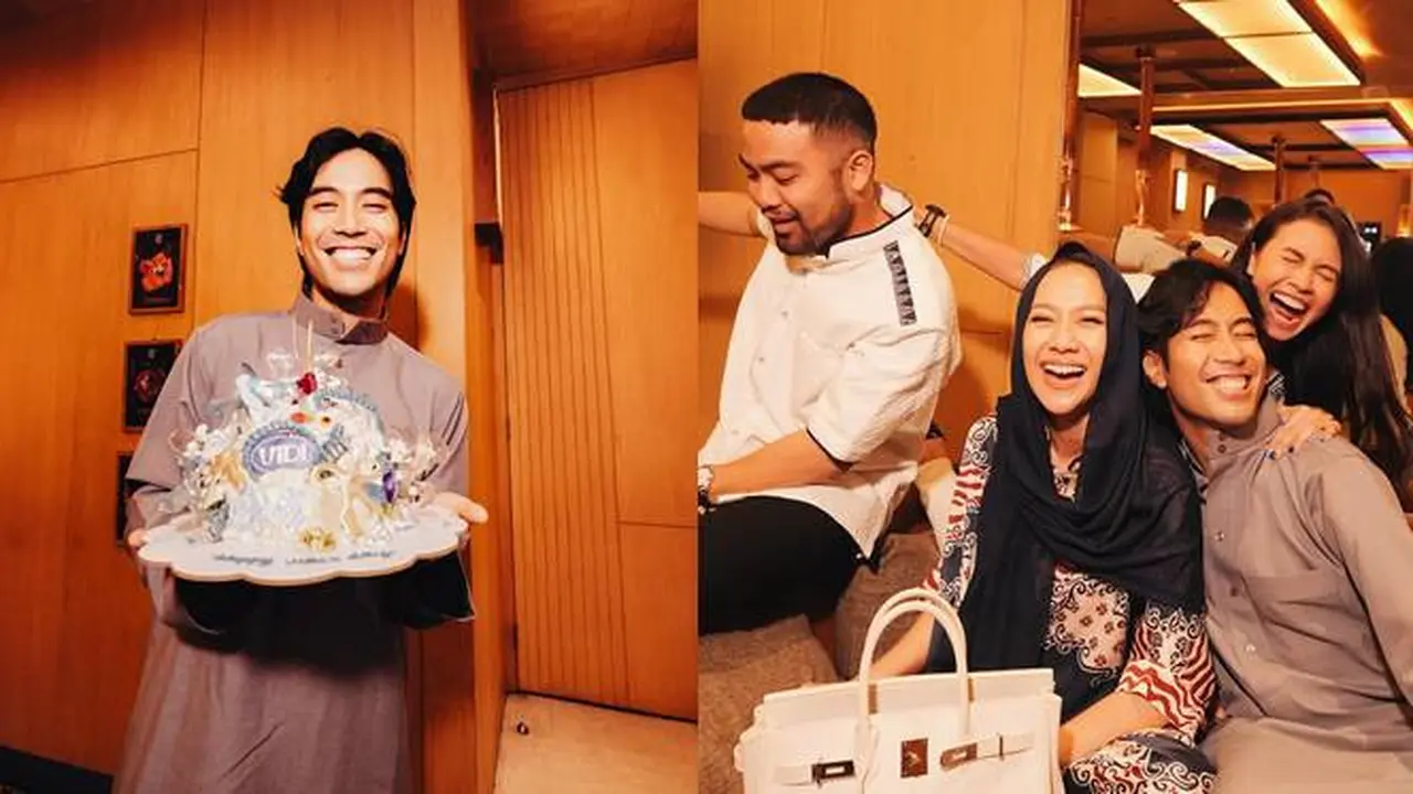 7 Momen Ultah Vidi Aldiano yang Paling Religi, Luwes Pakai Gamis