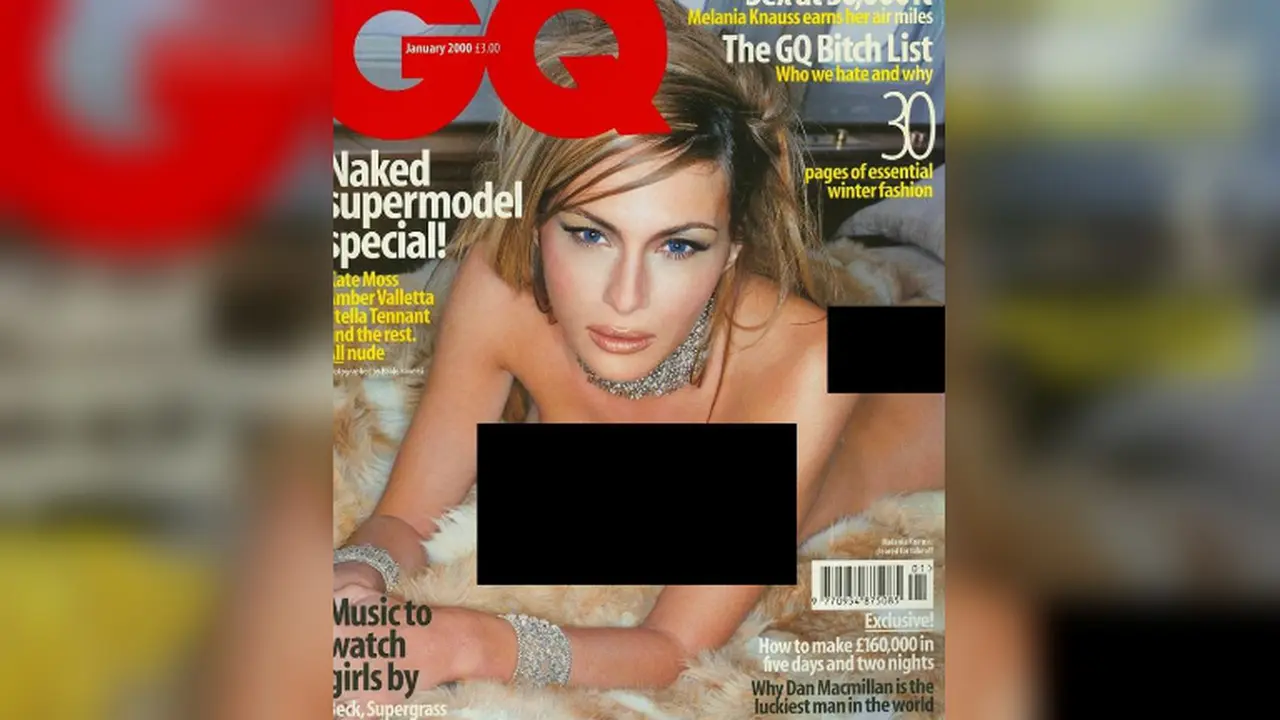 Pose seksi Melania Trump 