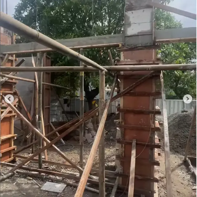 6 Potret Pembangunan Rumah Impian Asmirandah, Terletak di Samping Danau