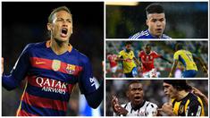 Inilah 5 pesepak bola muda Brasil yang dijuluki The Next Neymar. (AFP)