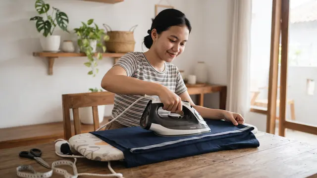 Cara Memotong Kaos Panjang Tanpa Mesin Jahit