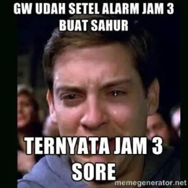 Masih Adaptasi, Ini 7 Momen Nyeleneh Sahur Hari Pertama