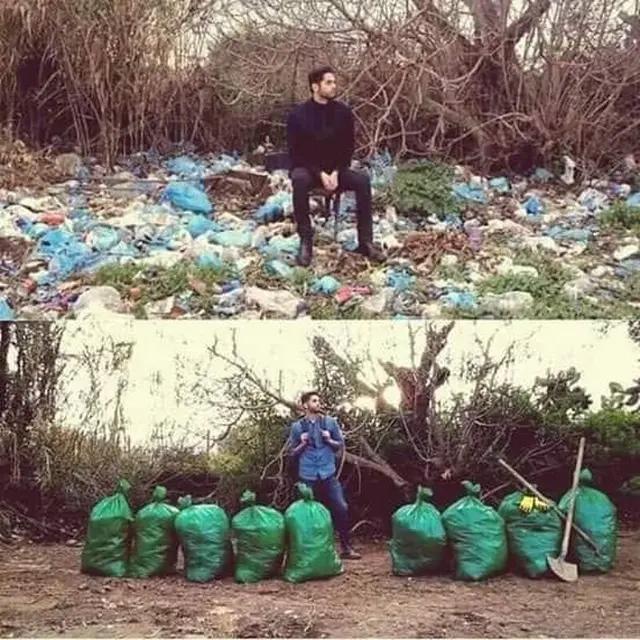 trash challenge (foto: thkt.vn)