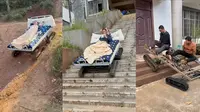 Pria Ini Ciptakan Tempat Tidur Beroda Bisa Naik Turun Tangga, Cocok Buat Si Mager