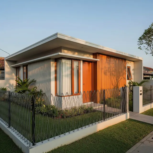 Model Pagar Rumah Kecil Tapi Kokoh dan Elegan