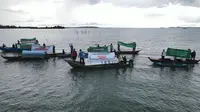 Warga Rempang masih terus melawan karena tanah mereka sudah ditempati sejak sebelum Indonesia merdeka, dan tujuan kemerdekaan adalah melindungi warga. Foto: liputan6.com/ajang nurdin.