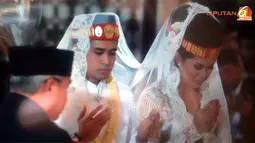 Pernikahan Olla Ramlan dan Aufar Hutapea