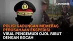 Polisi Gadungan Memeras Perusahaan Ekspedisi, Viral Pengemudi Ojol Ribut dengan Bocah