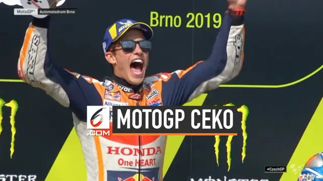 VIDEO: Tercepat di MotoGP Ceko, Marquez Ciptakan Rekor