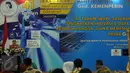Istri Wakil Presiden, Mufidah Jusuf Kalla memberikan sambutan jelang membuka HUT 41 tahun IWAPI di Kementerian Perindustrian, Jakarta, Kamis (10/3/2016). 41 tahun IWAPI dimeriahkan dengan pameran produk kerajinan. (Liputan6.com/Helmi Fithriansyah)