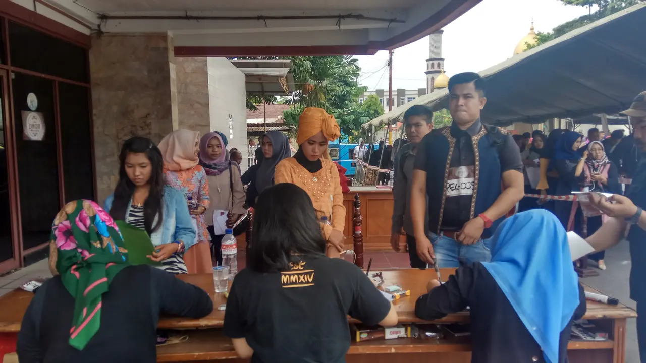 Audisi Liga Dangdut Indonesia (LIDA) di Riau