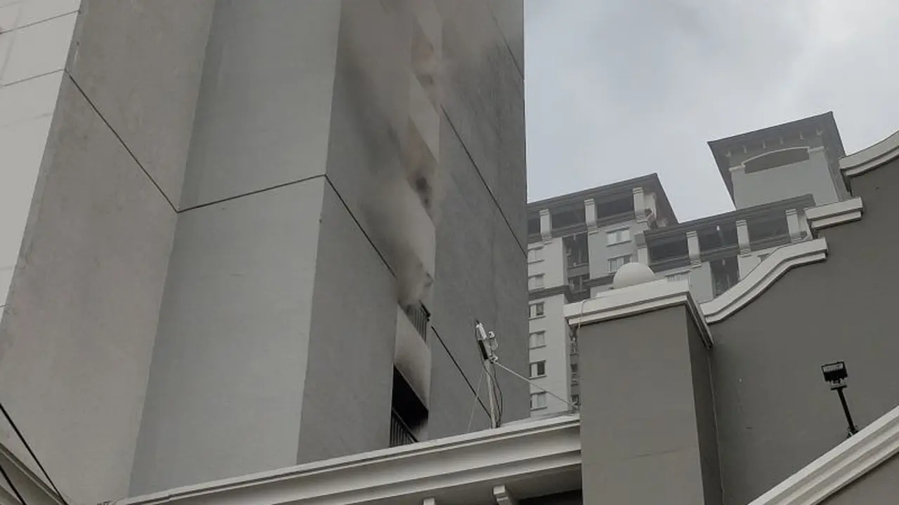 Kebakaran melanda Apartemen Mediterania, Tanjung Duren