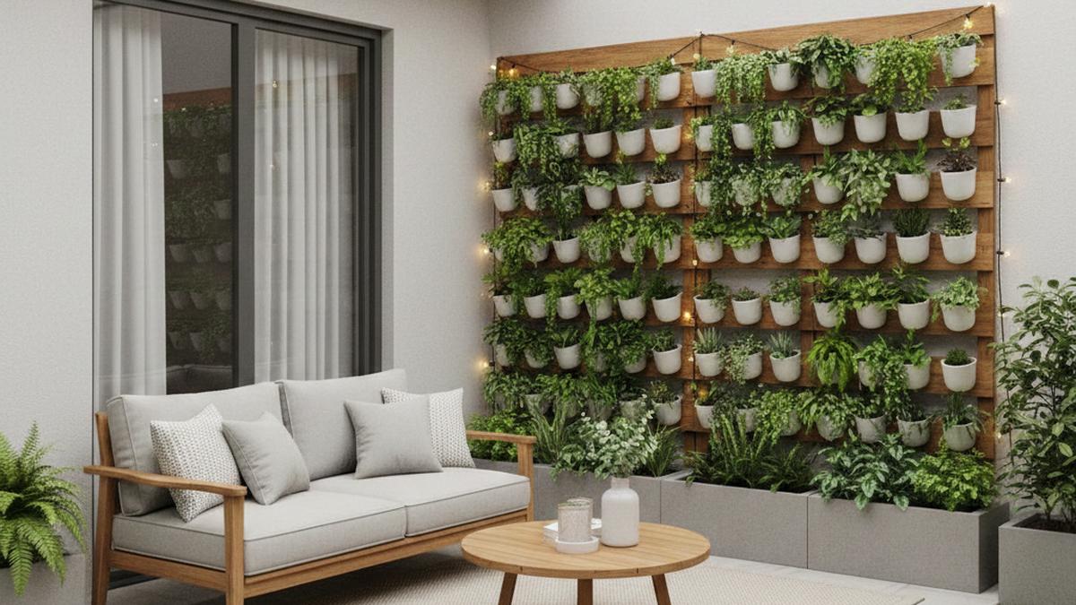 10 Model Teras Belakang Minimalis dengan Taman Pojok Rimbun, Inspirasi Hunian Asri di 2026