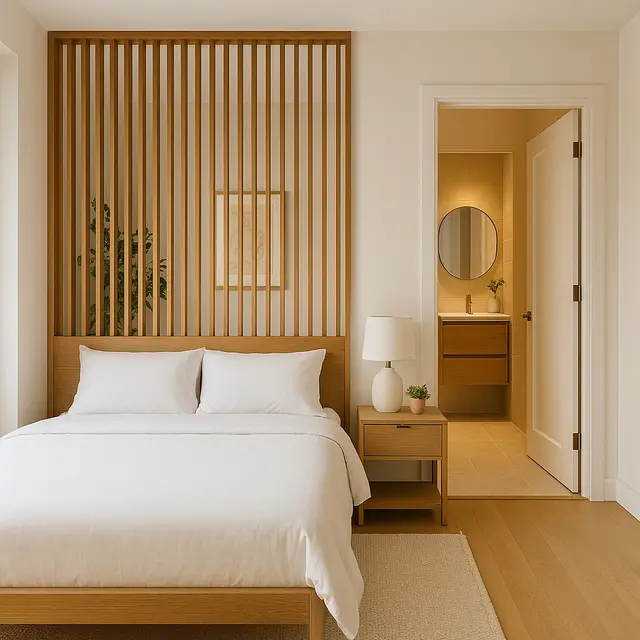 Inspirasi Kamar Tidur dengan Kamar Mandi