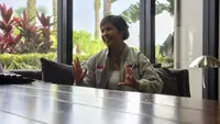 Adipratnia Satwika Asmady atau yang akrab dipanggil Nia ini menjadi wanita dibalik kesuksesan satelit Satria-1 (dok: Ilyas)