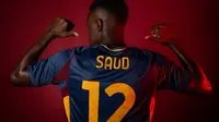 Pemain anyar AS Roma asal Arab Saudi, Saud Abdulhamid. (X/AS Roma)