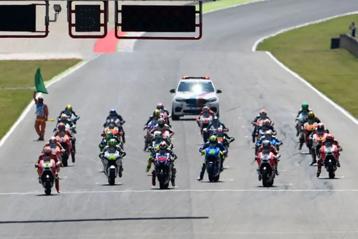 MotoGP Line Up (Crash)