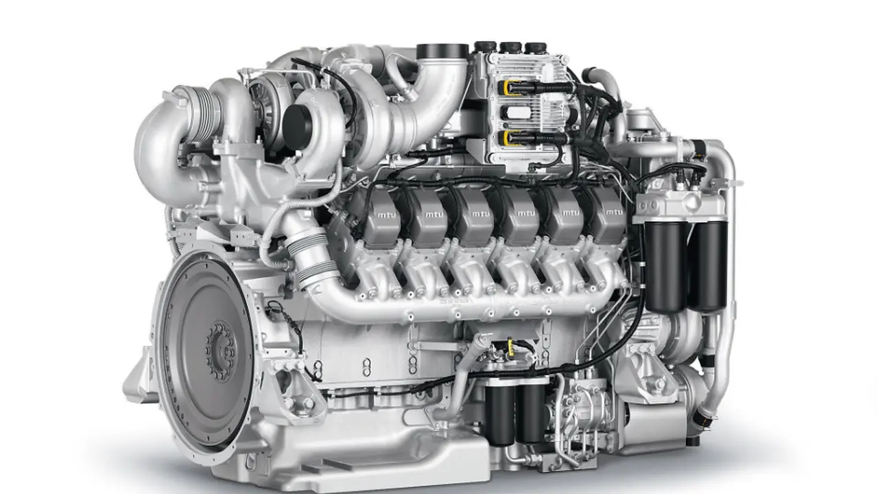 MTU 12V 2000 S96 Diesel Engine