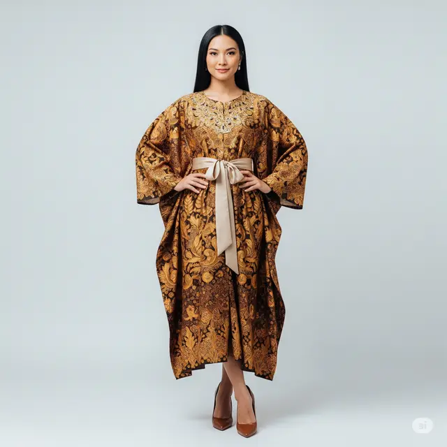 9 Model Gaun Batik Pesta Mewah untuk Acara Spesial: Cocok untuk Semua Usia