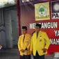 Sang wakil membuat puisi berjudul 'Bangun Tegal Bareng Kang Nur' untuk Wali Kota Tegal Siti Masitha Soeparno. (Liputan6.com/Fajar Eko Nugroho)