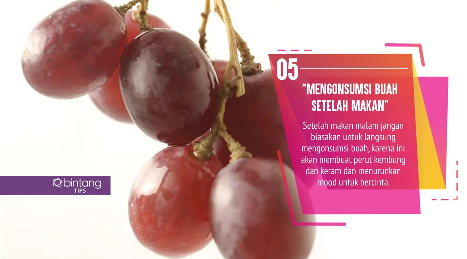 Hindari makanan ini sebelum berhubungan seks. (Foto: Daniel Kampua, Digital Imaging: Nurman Abdul Hakim/Bintang.com)