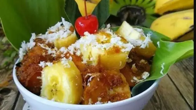 Pisang Kukus Gula Merah