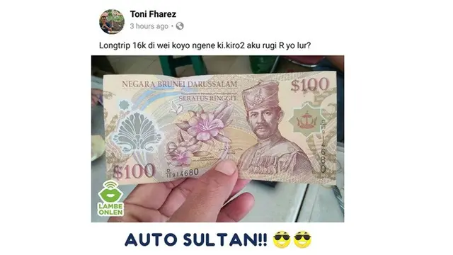 7 Potret Driver Ojol saat Dibayar Pakai Mata Uang Asing, Bikin Netizen Iri