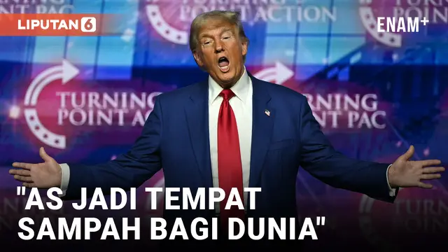 VIDEO: Trump Sebut AS Telah Jadi Tempat Sampah Bagi Dunia saat Berkampanye di Arizona