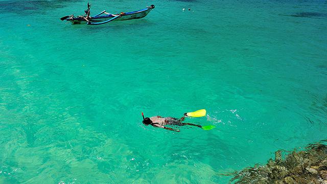 Pesona Keindahan Pantai Perawan Teluk Hijau Banyuwangi