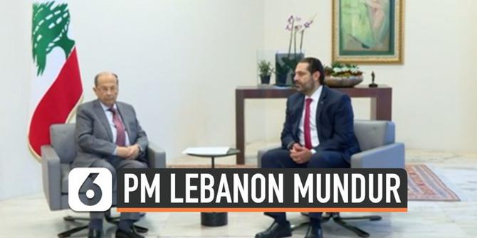 VIDEO: Terus Didemo, PM Lebanon Saad Hariri Mundur