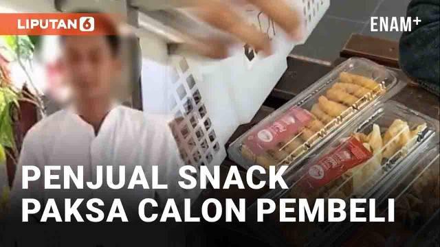 Sebuah insiden di perpustakaan Universitas Brawijaya Malang viral di media sosial. Seorang warganet merekam tingkah seorang pedagang snack yang menjajakan dagangannya. Cara pedagang menawarkan disorot lantaran membuat perekam kesal.
