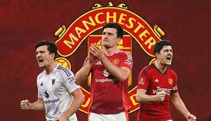 Ilustrasi Harry Maguire di Manchester United. (Bola.com/AFP/Gemini)