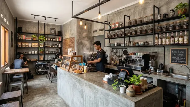 Dapur Rumah Sekaligus Tempat Usaha